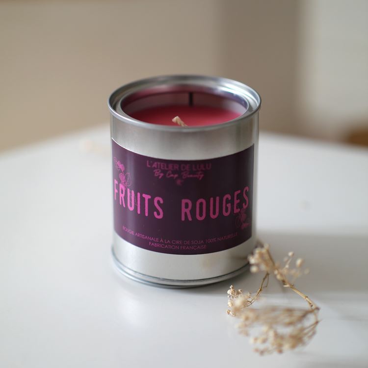 Bougie parfumée - Fruits rouges 250ml