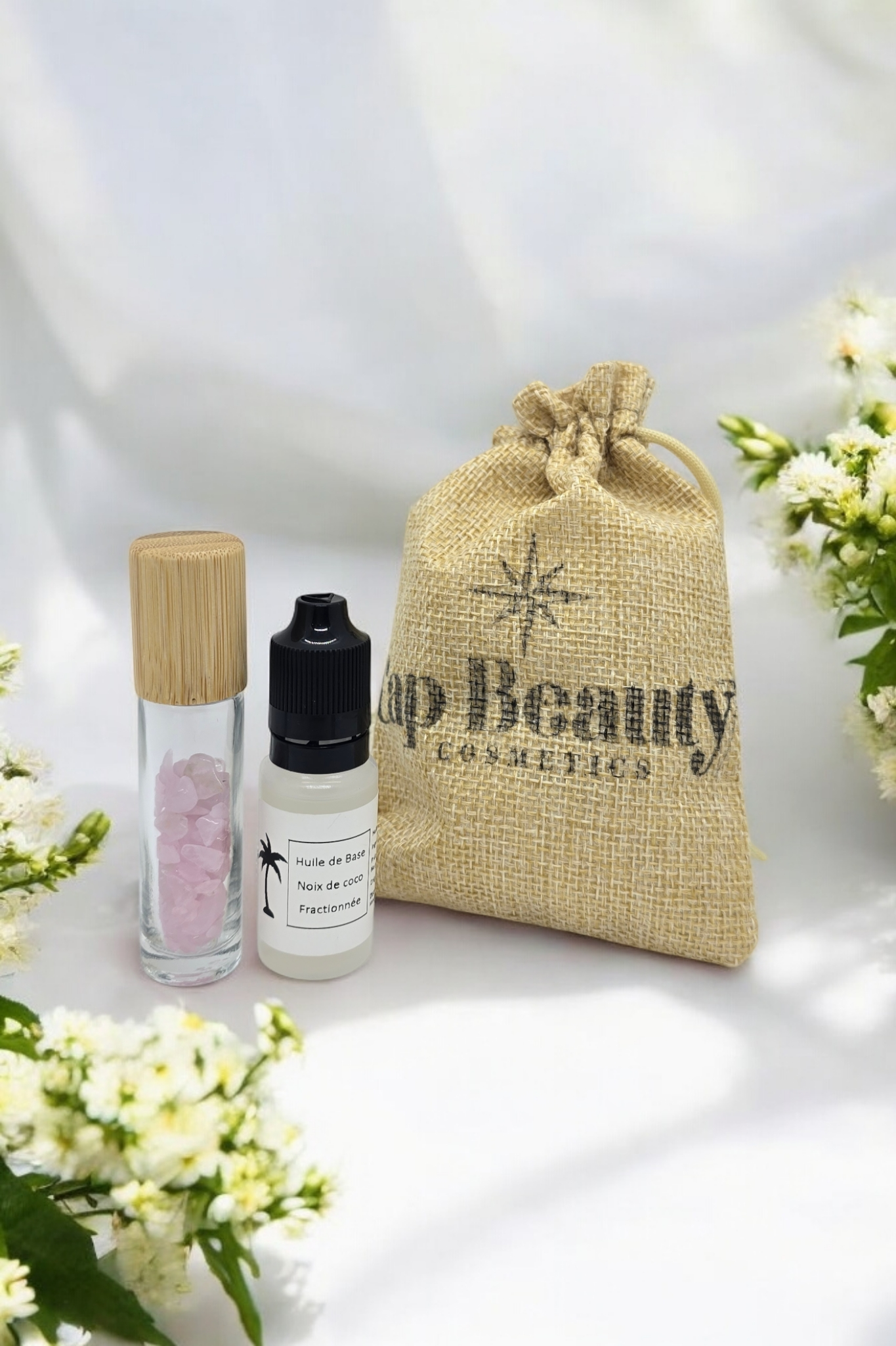 Kit Roll-on Bien-Être au Quartz Rose