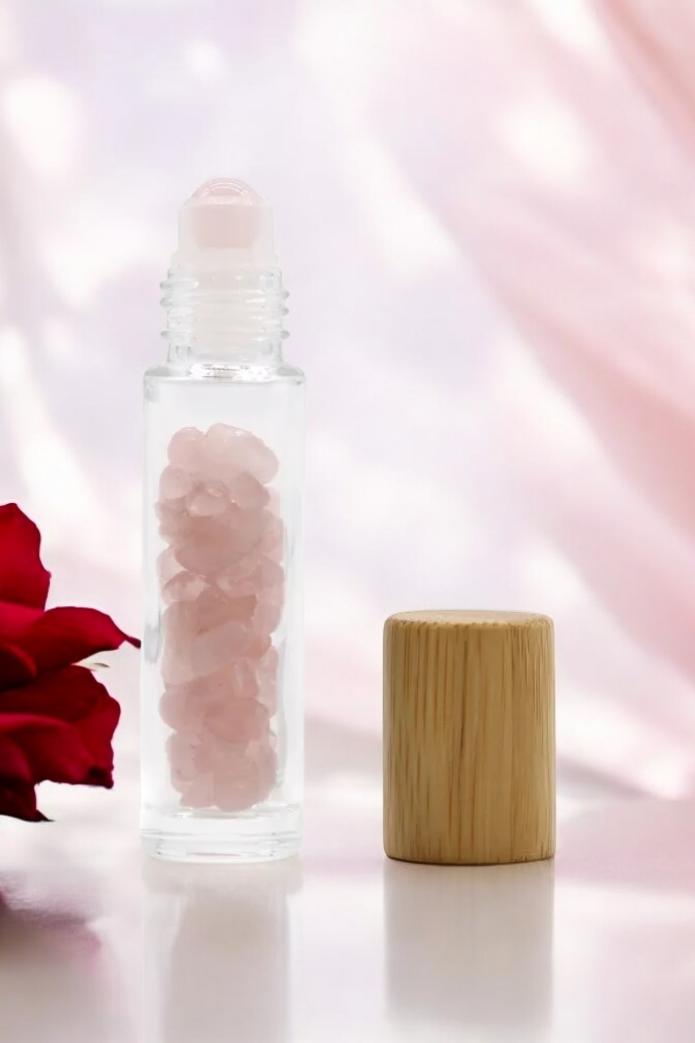 Roll-on Bien-Être au Quartz Rose