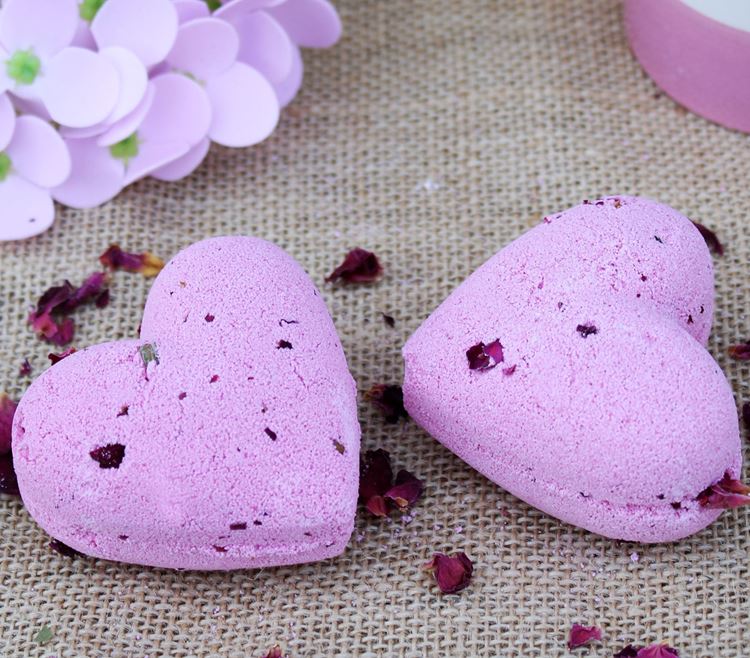 Cœur de Bain Effervescent - Ylang-Ylang