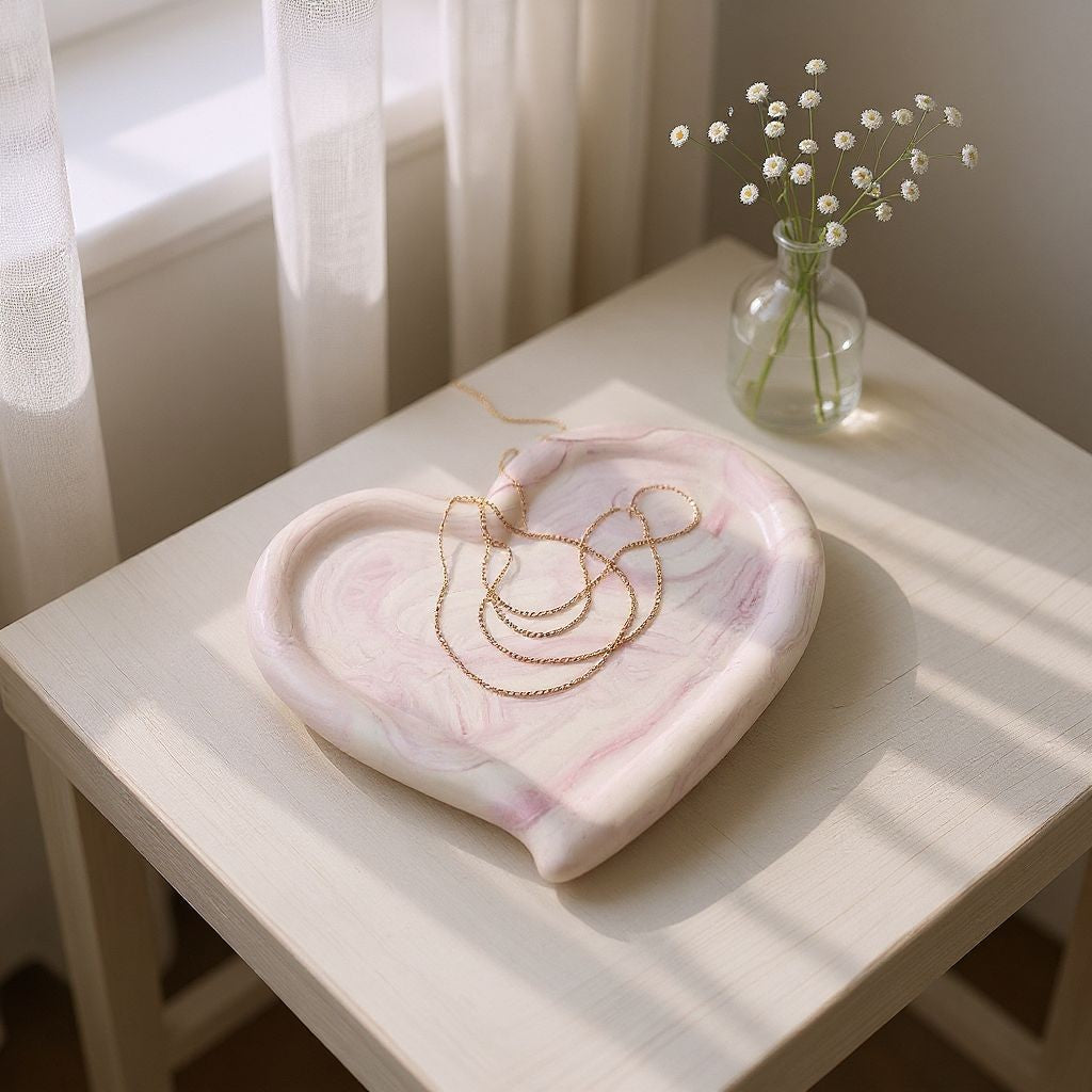 Plateau Coeur – Jesmonite