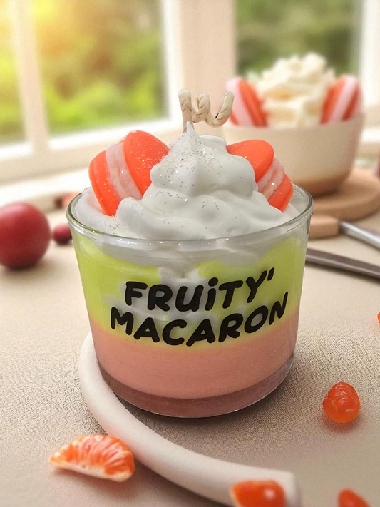 Bougie Fruity' Macaron- Edition Summer -