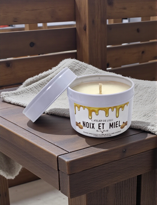 Bougie Noix & Miel