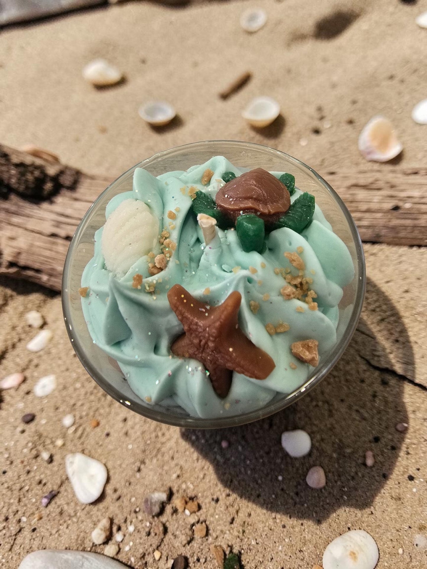 Bougie Parfumée Brise Marine – Fraîcheur Océane & Élégance Florale