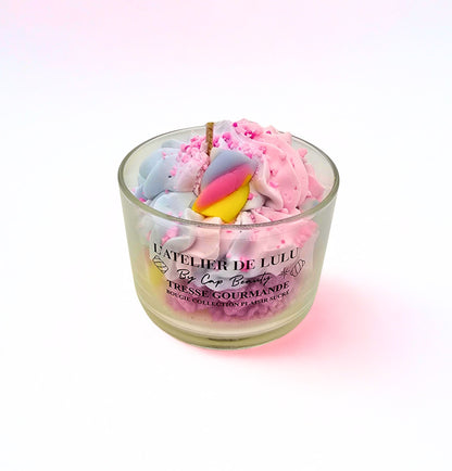 Bougie Parfumée Tresse Gourmande – Douceur Fruitée & Régressive