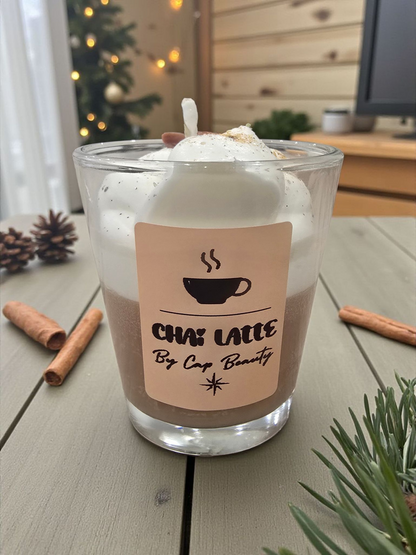 Bougie Tasse Mini "Chai Latté"