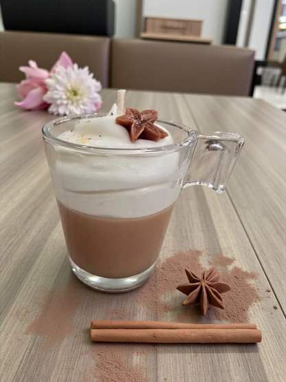Bougie Tasse Mini "Chai Latté"
