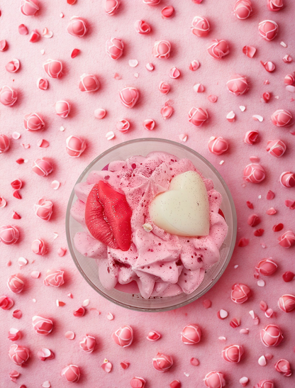 Bougie Saint-Valentin – Coeur Ardent (édition gourmande)