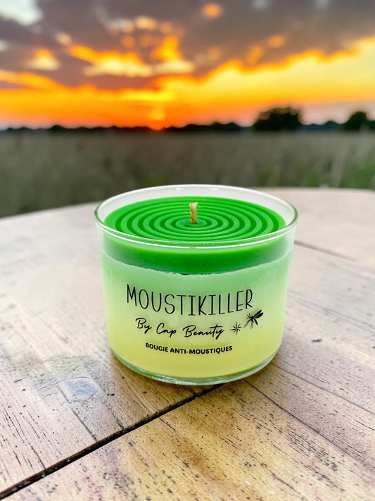 Bougie Moustikiller  - Anti-Moustiques- Bouclier d'été
