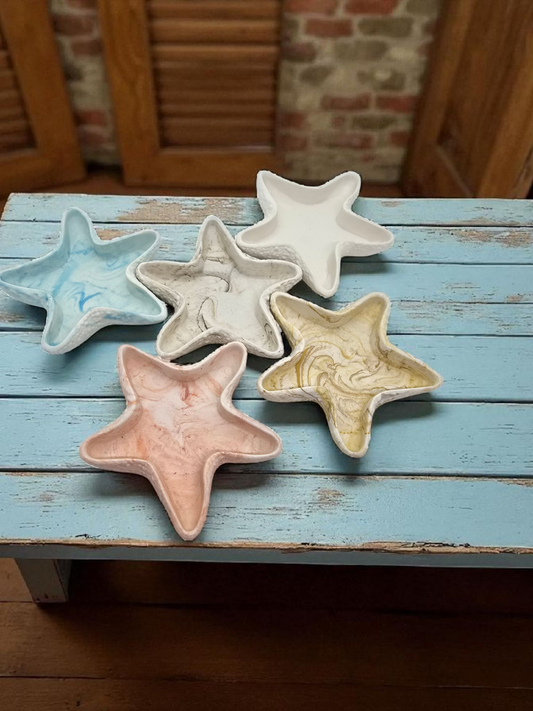 Vide-poche Étoile de Mer – Artisanat en Jesmonite