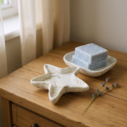 Vide-poche Étoile de Mer – Artisanat en Jesmonite