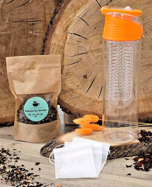 Kit Gourde Infuseur Fruit et Thé