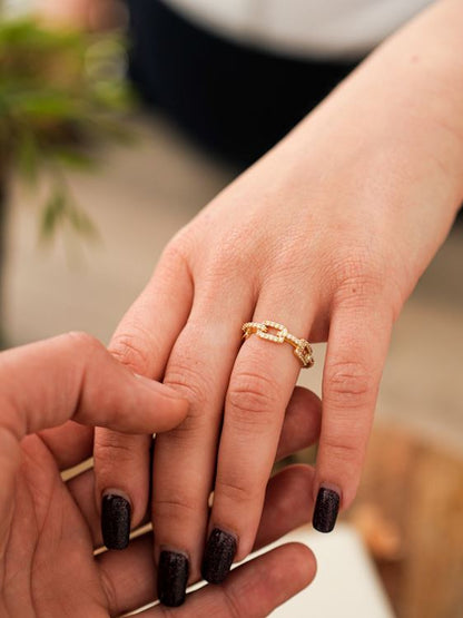 Bague Nova rectangle