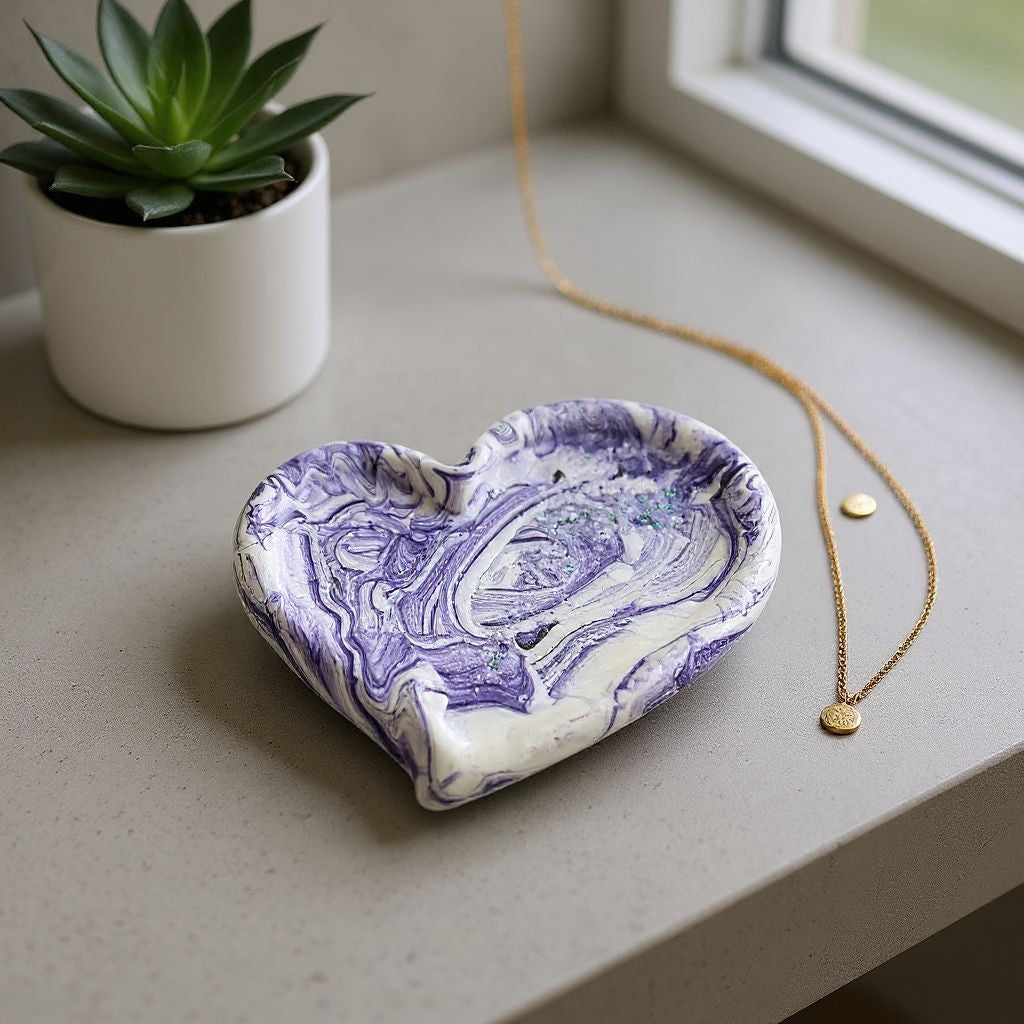 Plateau Coeur – Jesmonite